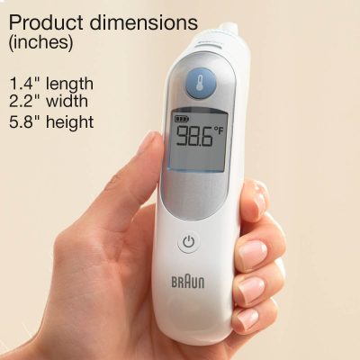 nhiệt kế đo tai Braun