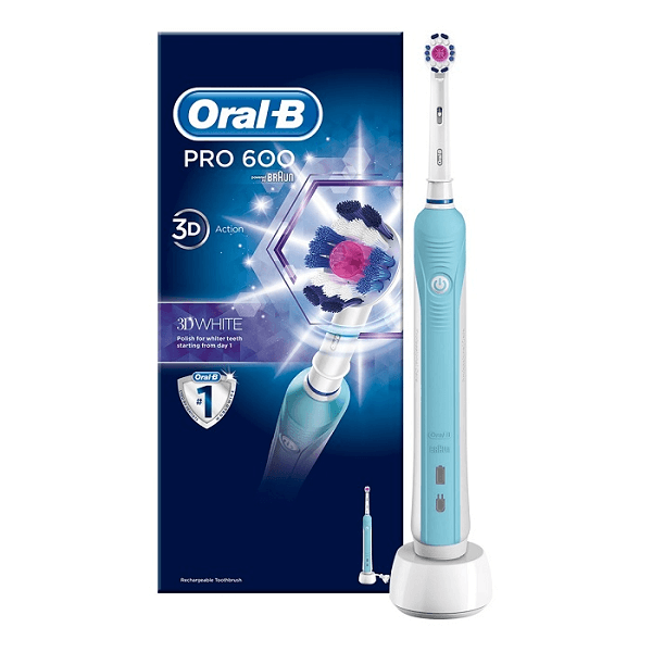 Bàn chải đánh răng điện Oral-B Pro 600 3DWhite
