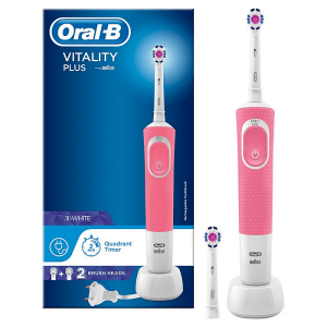 Bàn chải điện Oral-B Vitality Plus màu hồng