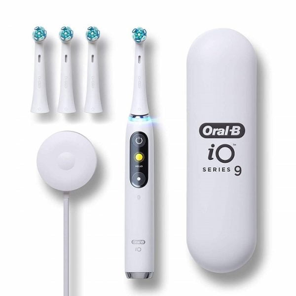 Bàn chải điện Oral-B iO Series 9 màu trắng